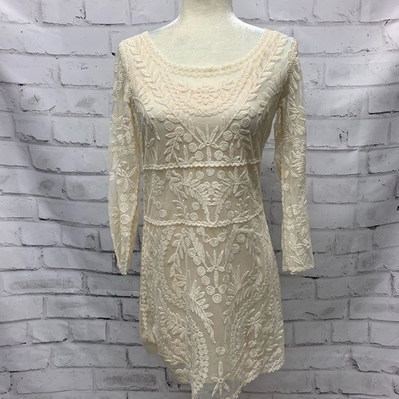 Express Womens Crochet Dress - Picture 2 of 7